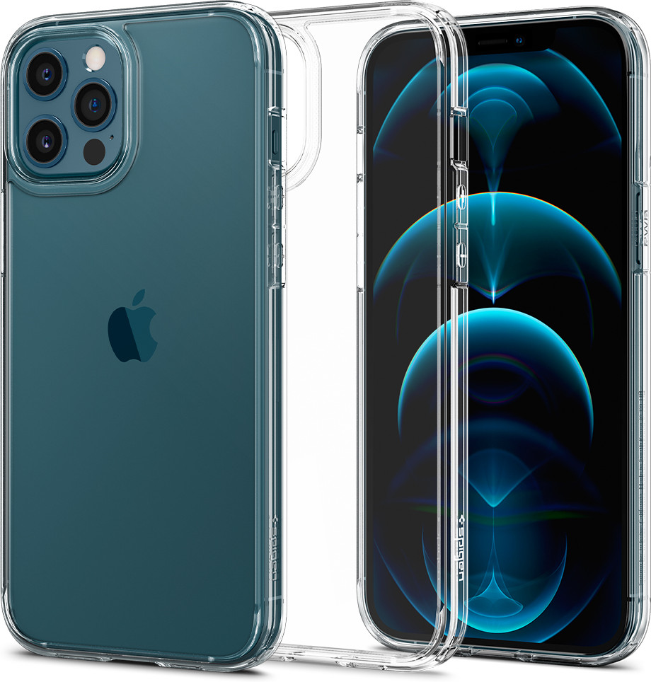 

Чехол-накладка Spigen Crystal Hybrid (ACS01476) для iPhone 12 Pro Max (Clear)