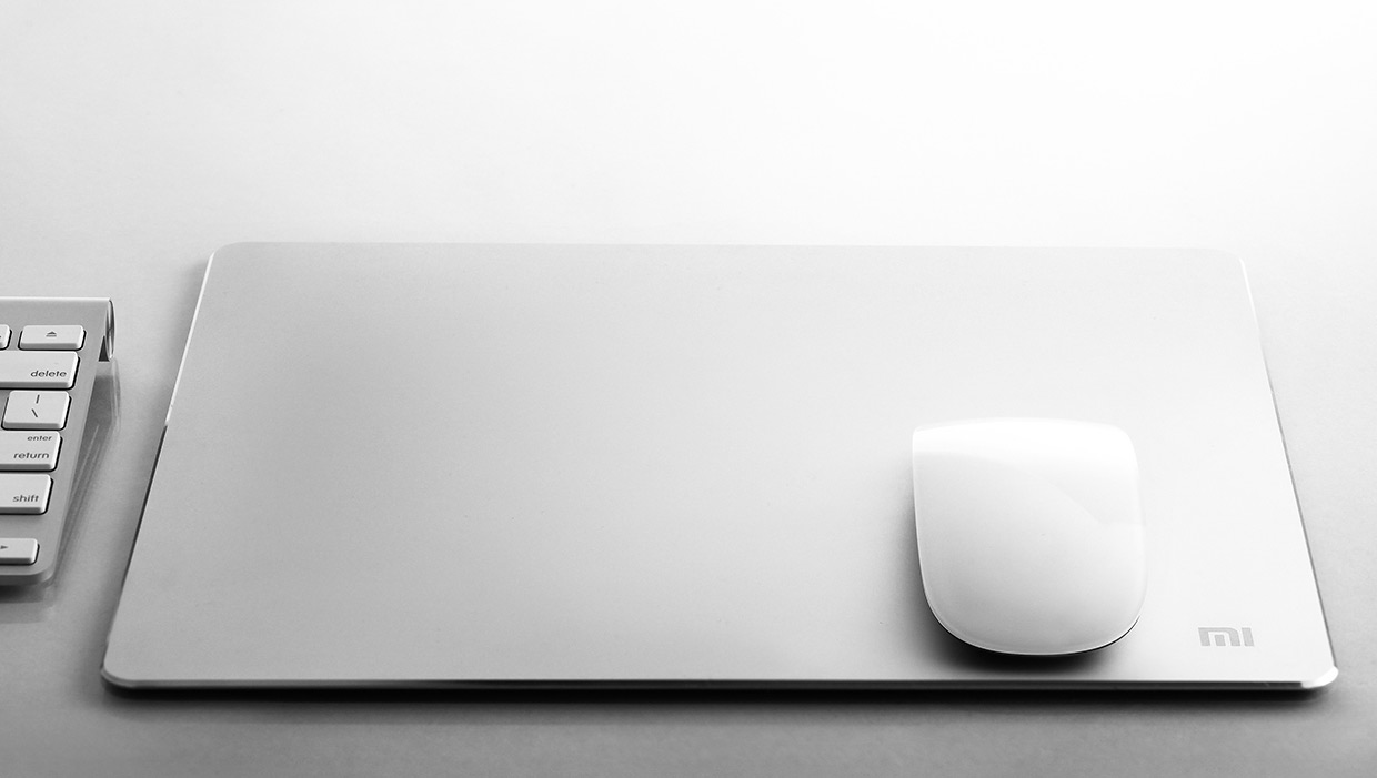 Коврик для мыши Xiaomi Metal Style Mouse Pad S (Silver) купить в интернет-магазине icover