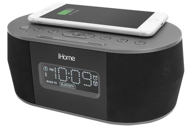 Акустическая система iHome iBTW38 c беспроводной зарядкой (Black) купить в интернет-магазине icover