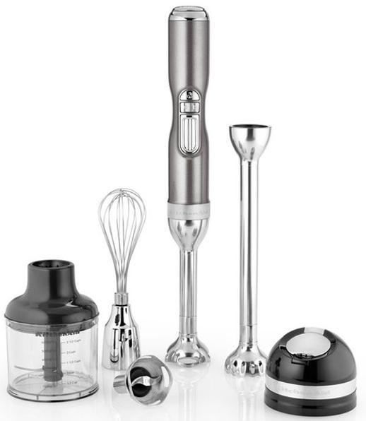 Погружной блендер KitchenAid Artisan 5KHB3581EMS (Medallion Silver) купить в интернет-магазине icover