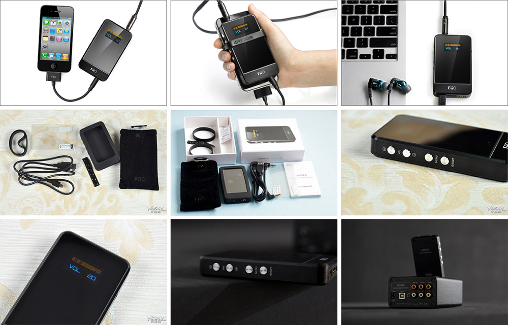 FiiO E07K Andes - ЦАП с усилителем для наушников (Black) купить в интернет-магазине icover
