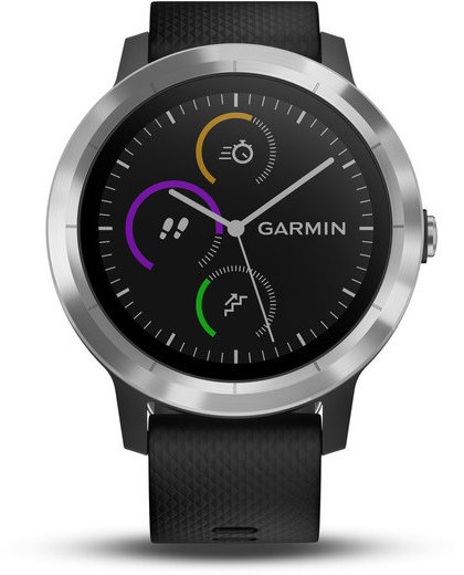 Умные часы Garmin Vivoactive 3 010-01769-02 (Black/Steel) купить в интернет-магазине icover