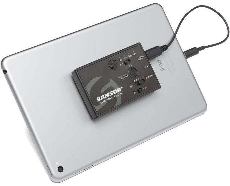 Беспроводной микрофон Samson Go Mic Mobile Lavalier Wireless System (Black) купить в интернет-магазине icover
