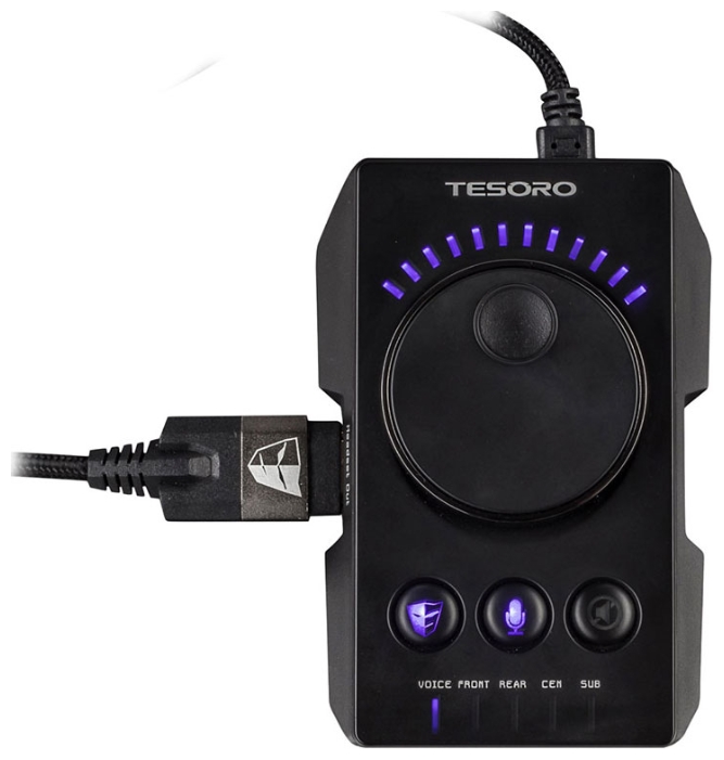 Tesoro Kuven Pro 5.1 - игровая гарнитура (Black) купить в интернет-магазине icover