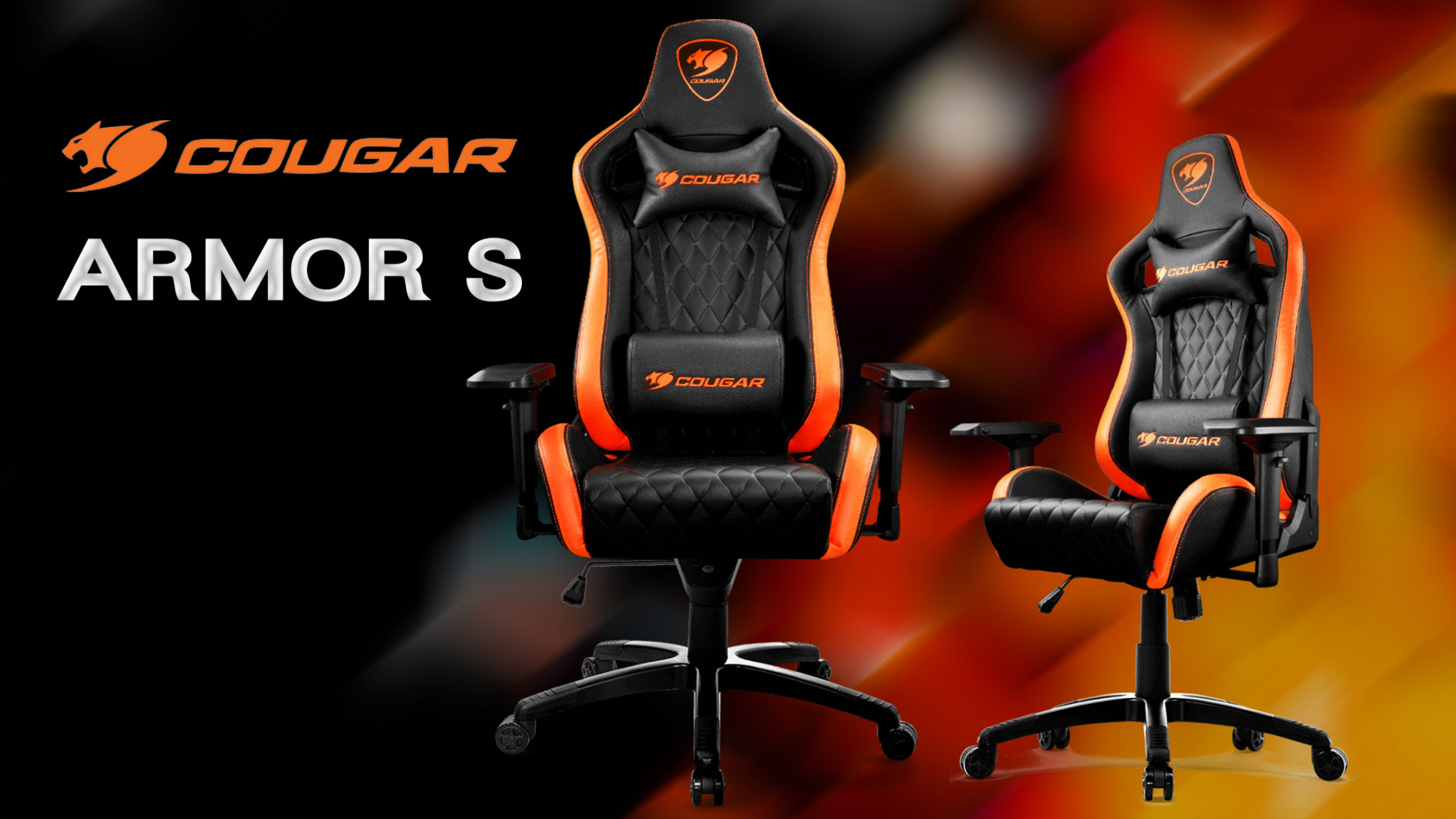 Игровое кресло Cougar Armor S (Black) купить в интернет-магазине icover