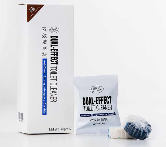 Блоки для туалета Xiaomi Mijia Clean-n-fresh Dual Effect Toilet Cleaner 12 шт (Blue) купить в интернет-магазине icover