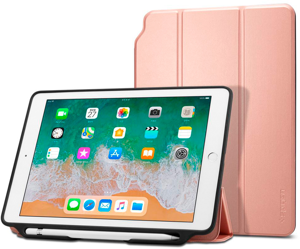 

Чехол Spigen Smart Fold 2 (053CS23992) для iPad 9.7" (Pink)