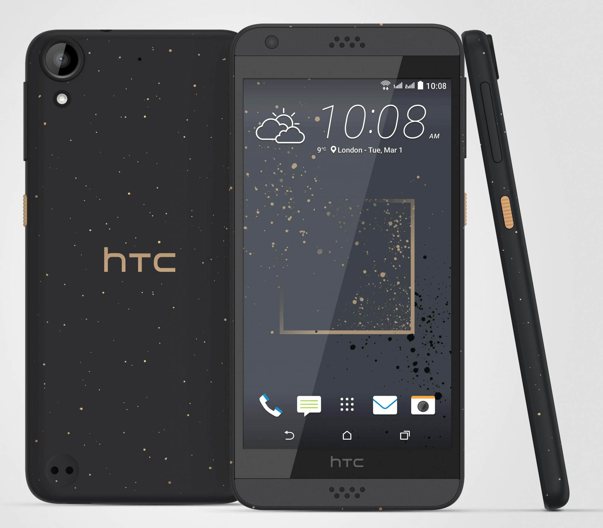 Смартфон HTC Desire 630 Dual Sim (Golden Graphite) купить в интернет-магазине icover