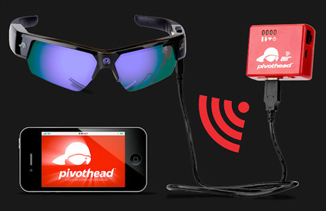 PivotHead Durango (Glacier Blue) - солнцезащитные очки с камерой купить в интернет-магазине icover