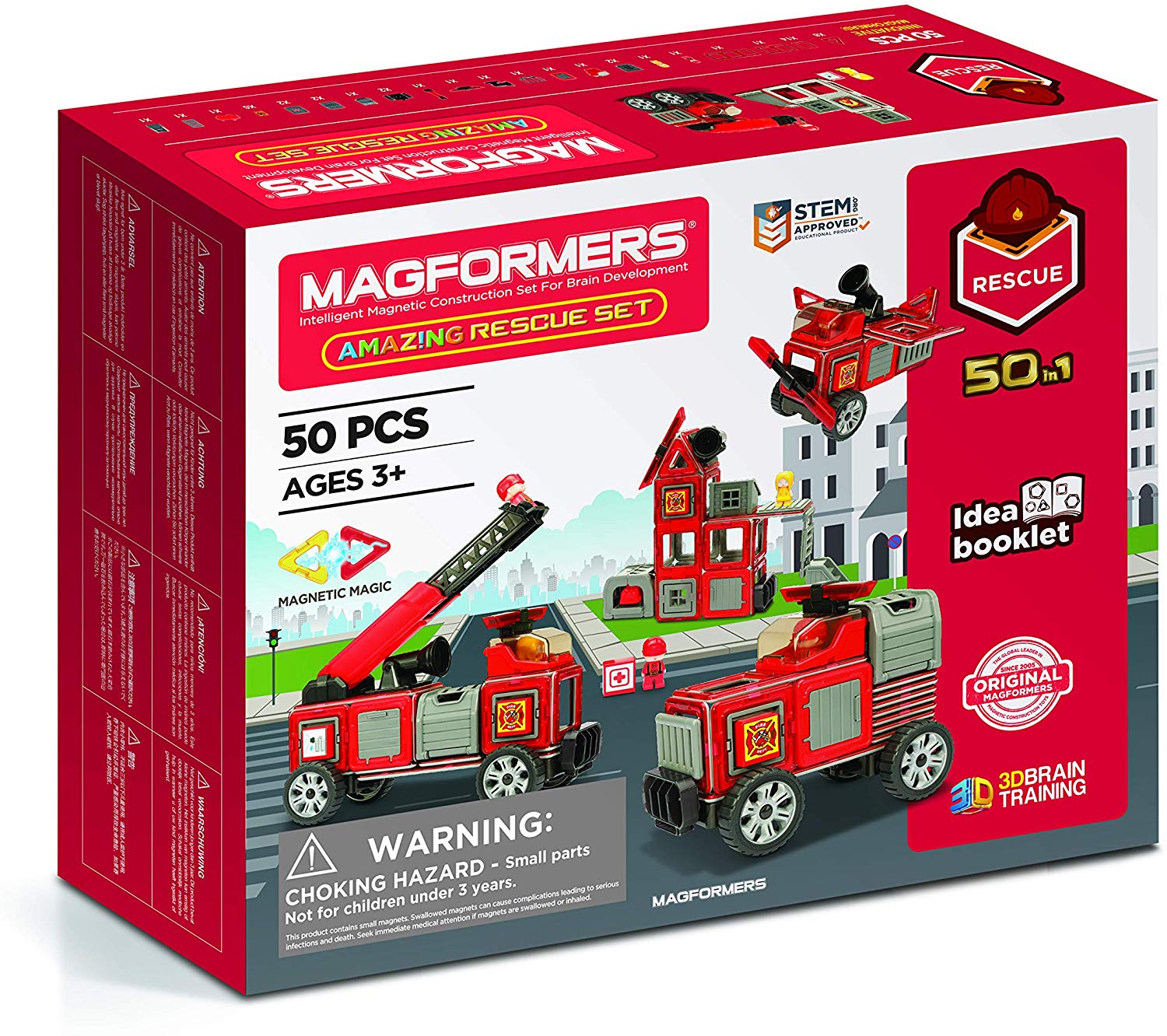 

Магнитный конструктор Magformers Amazing Rescue Set (717003)
