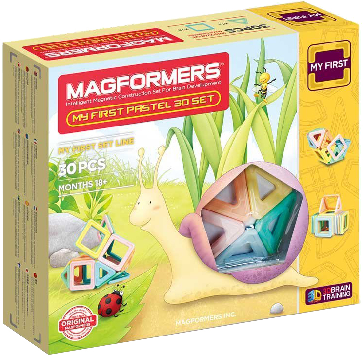 

Магнитный конструктор Magformers My First Pastelle 30 (702013)