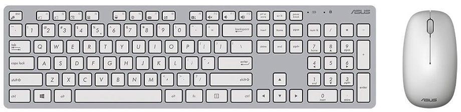 

Клавиатура и мышь Asus W5000 Wireless Set 90XB0430-BKM0Y0 (White)