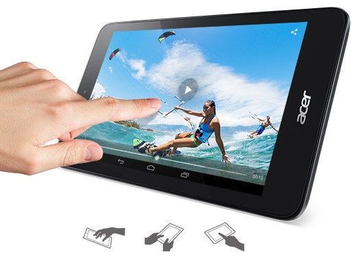 Планшет Acer Iconia One B1-750-19GV 7",  1Gb, 16Gb (Black) купить в интернет-магазине icover