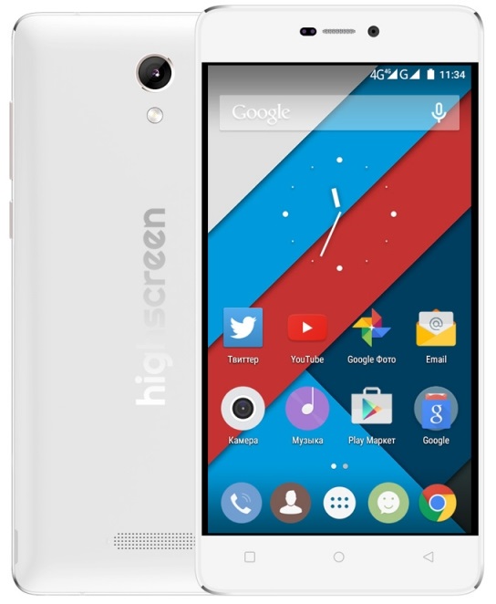 Смартфон Highscreen Power Five (Silver/White) купить в интернет-магазине icover