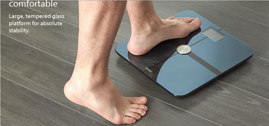 Withings Smart Body Analyzer WS-50 - умные весы (Black) купить в интернет-магазине icover