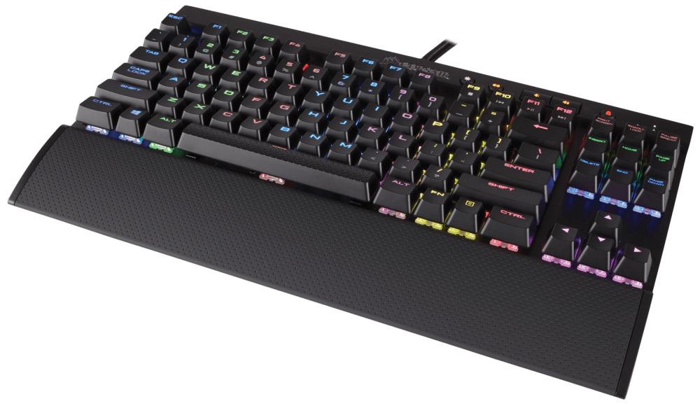 Игровая клавиатура Corsair Gaming K65 RGB RapidFire CH-9110014-RU (Black) купить в интернет-магазине icover