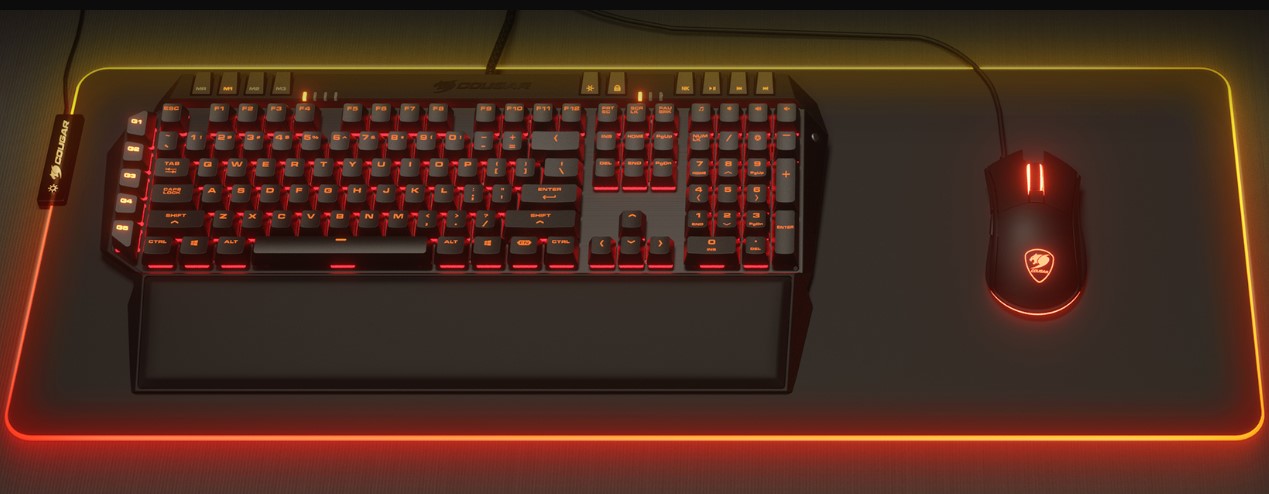 Коврик Cougar Neon X для мыши (Black) купить в интернет-магазине icover