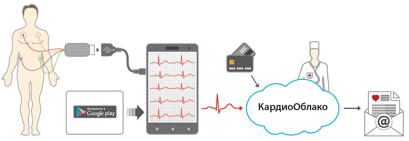 ECG Dongle + Lightning to USB - кардиофлешка с адаптером (Turquoise) купить в интернет-магазине icover