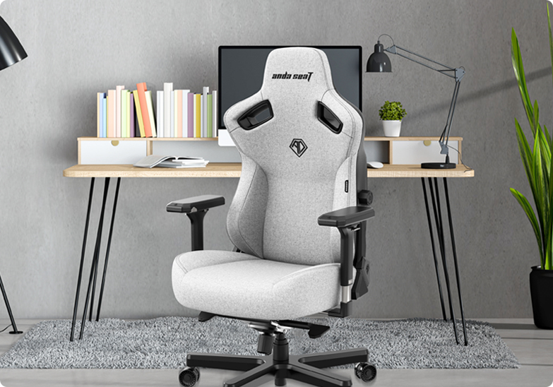 Игровое кресло AndaSeat Kaiser 3 L (Grey) купить в интернет-магазине icover