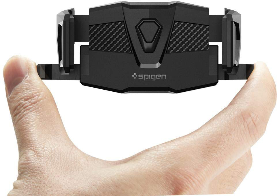 Держатель Spigen Kuel TMS24 One Tap CD Slot Car Mount для смартфонов (Black) купить в интернет-магазине icover