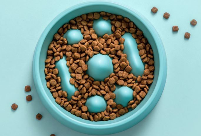 Миска для корма Xiaomi Jordan&Judy Pet Slow Bowl (Blue) купить в интернет-магазине icover
