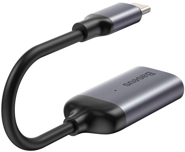 Переходник Baseus Enjoyment Series USB-C to HDMI CAHUB-X0G (Deep Grey) купить в интернет-магазине icover