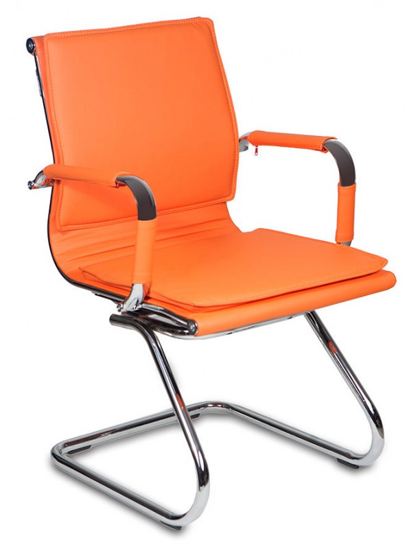 

Бюрократ CH-993-Low-V - кресло посетителя (Orange)