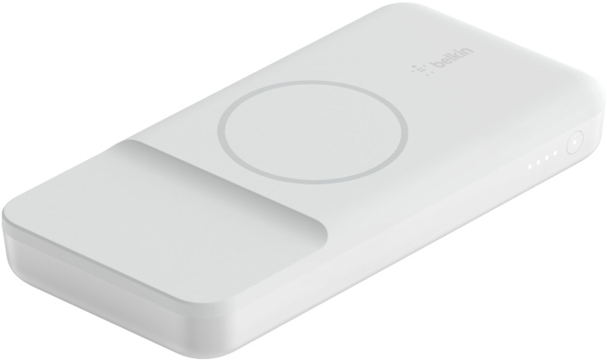 Внешний аккумулятор Belkin Magnetic Wireless 10000mAh (BPD001btWH) для iPhone 12/iPhone 13 (White) купить в интернет-магазине icover