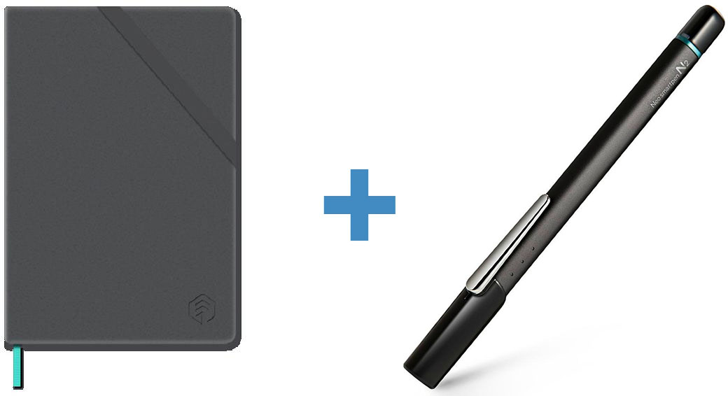 Цифровая ручка Neo smartpen N2 (Titan Black) + Тетрадь N professional notebook купить в интернет-магазине icover