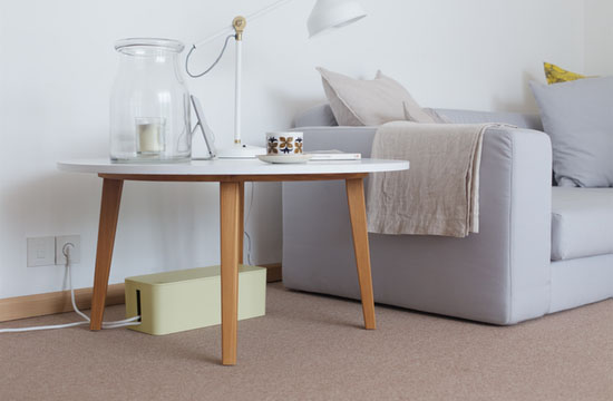 Органайзер проводов Bluelounge CableBox CB-01-LS (Light Sage) купить в интернет-магазине icover