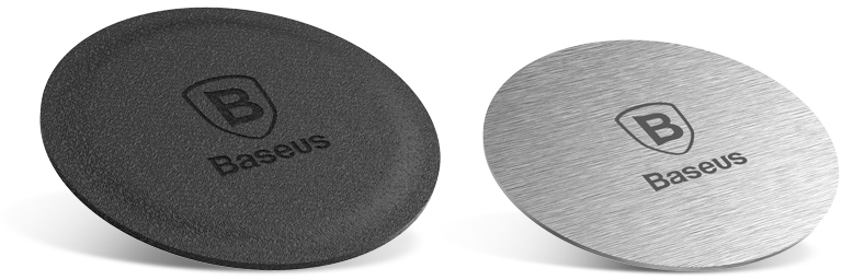 

Дополнительные пластины Baseus Magnet iron Suit (ACDR-A0S) для держателя (Silver)