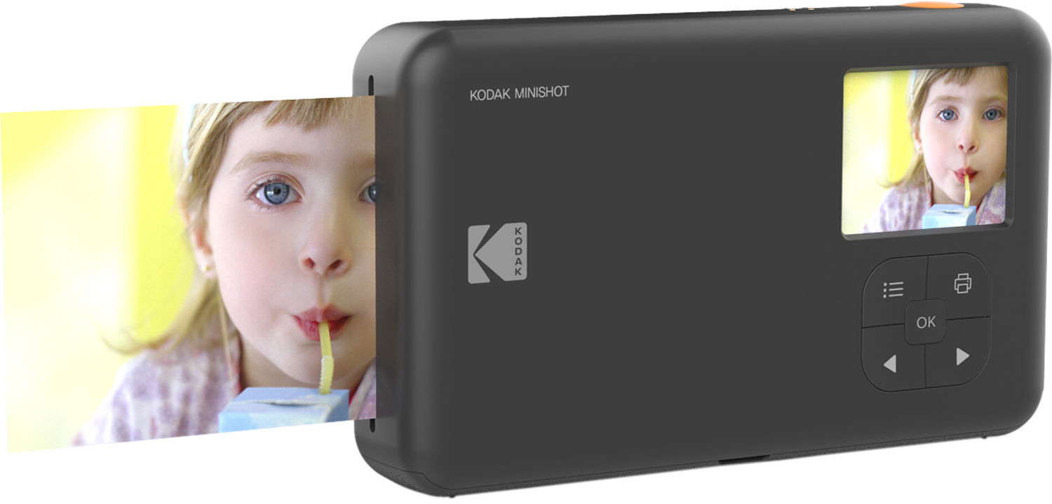 Фотоаппарат моментальной печати Kodak Mini Shot (Black) купить в интернет-магазине icover
