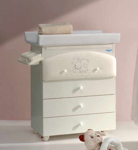 Baby Italia BabyBath Incanto 76 - пеленальный комод с ванночкой (Bianco) купить в интернет-магазине icover