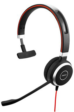 

Проводная моно-гарнитура Jabra EVOLVE 40 MS Mono 6393-823-109 (Black)