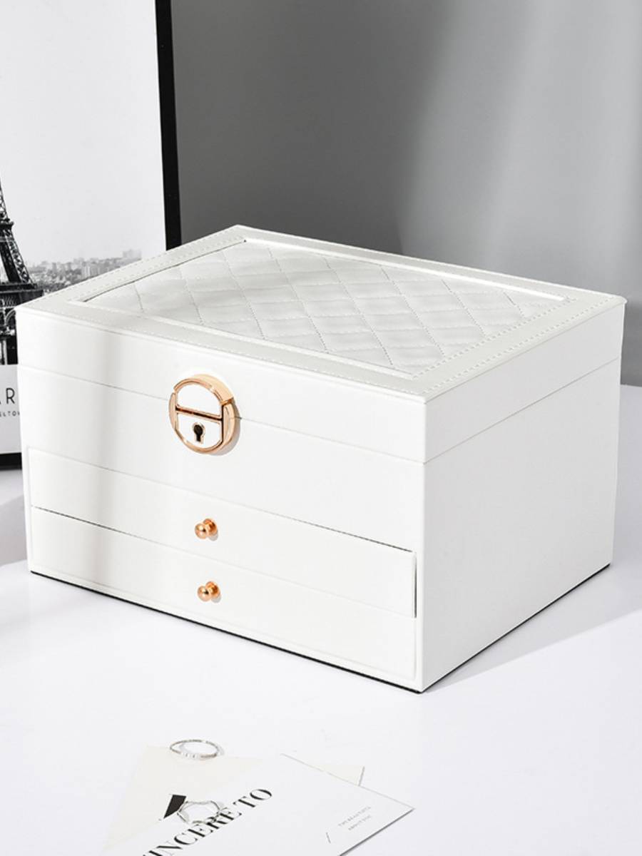 Шкатулка для украшений Ridberg 2 ящика (White) купить в интернет-магазине icover