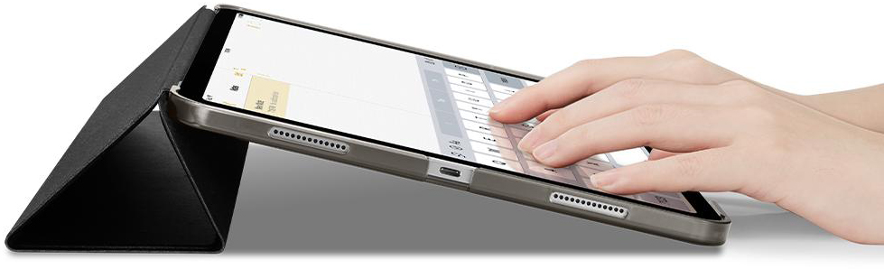 Чехол Spigen Smart Fold (ACS02882) для iPad Pro 12.9" 2021 (Black) купить в интернет-магазине icover