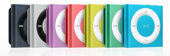 Apple iPod shuffle 2GB (ME949RP/A) Slate купить в интернет-магазине icover