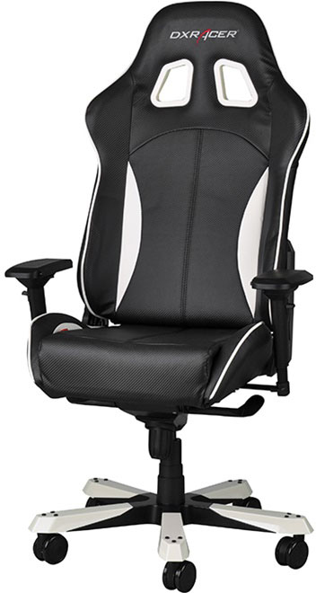 DXRacer King OH/KS57/NE - компьютерное игровое кресло (White) купить в интернет-магазине icover