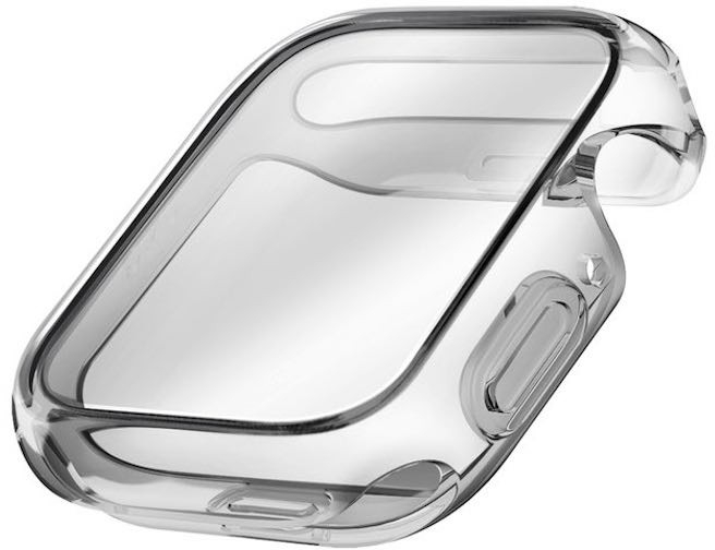 Чехол Uniq Garde (45MM-GARSMK) для Apple Watch 7 45 mm (Smoke grey) купить в интернет-магазине icover