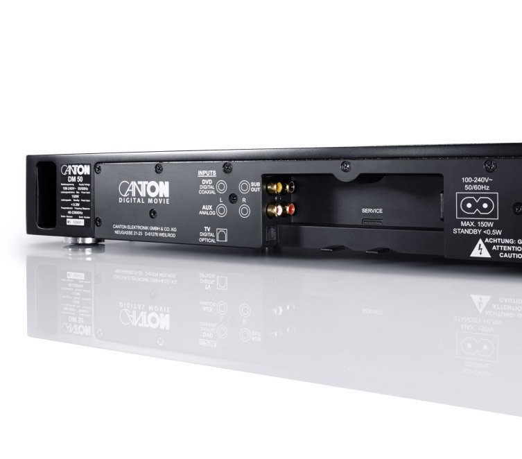 Canton DM 50 - саундбар со встроенным сабвуфером (Black) купить в интернет-магазине icover