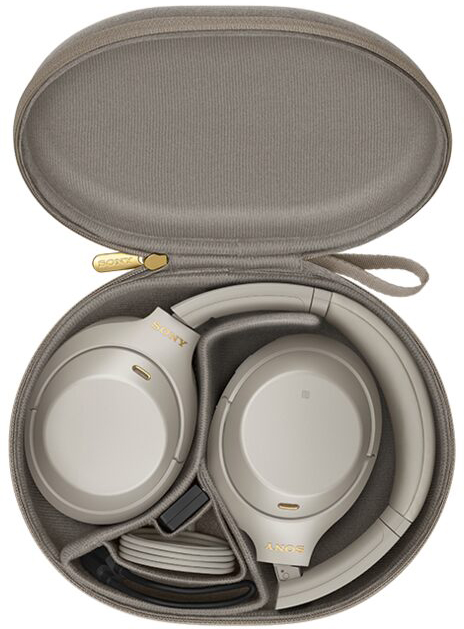 Bluetooth-наушники с микрофоном Sony WH-1000XM4 (Silver) купить в интернет-магазине icover