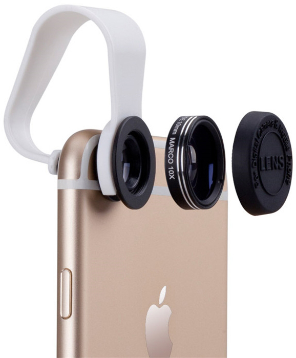 Монопод Momax Selfie Pro Mini Selfie Pod 50 см (KMS3) + объектив (Silver) купить в интернет-магазине icover