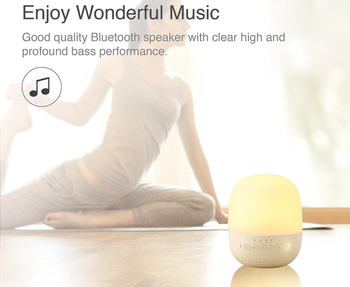 Умный арома-диффузор Emoi Aroma Diffuser Lamp Speaker H0035 (White) купить в интернет-магазине icover