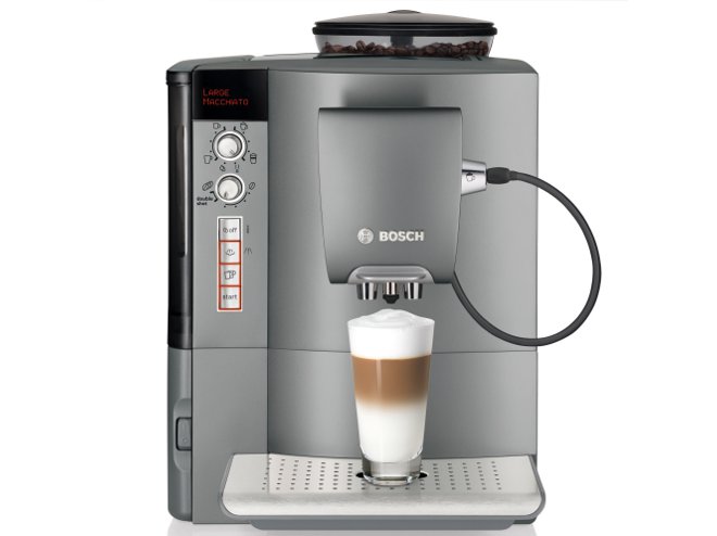 Bosch VeroCafe Latte Pro TES 50621 RW - кофемашина (Steel) купить в интернет-магазине icover