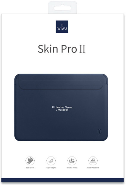 Чехол Wiwu Skin Pro 2 Leather для MacBook Air 13 (2010-2017) (Black) купить в интернет-магазине icover