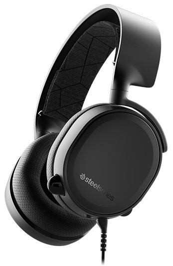 Наушники с микрофоном Steelseries Arctis 3 2019 Edition (Black) купить в интернет-магазине icover