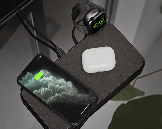 Беспроводное зарядное устройство Zens Aluminium (ZEAW01B/00) для Apple Watch (Black) купить в интернет-магазине icover