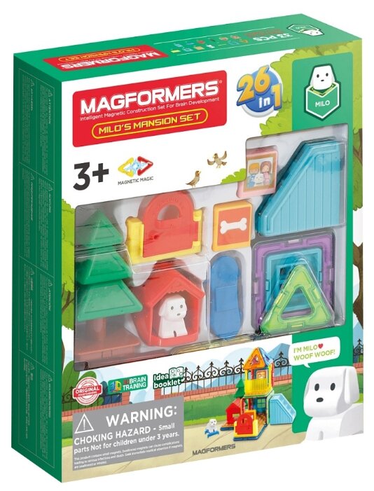 

Магнитный конструктор Magformers Milo's Mansion Set (705011)