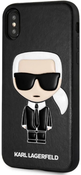 

Чехол Karl Lagerfeld PU Leather Iconik (KLHCPXIKPUBK) для iPhone X/Xs (Black)