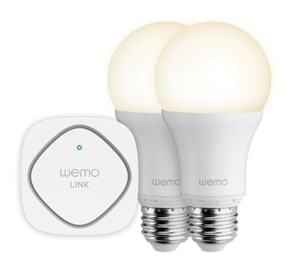 Умные лампы Belkin WeMo Lighting Starter Kit для iOS и Android (F5Z0489VF) купить в интернет-магазине icover